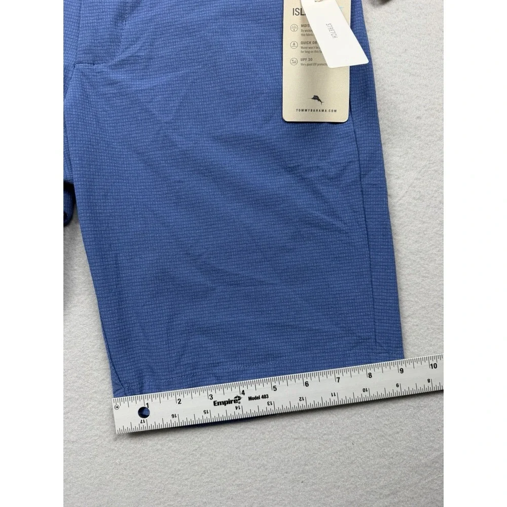 Tommy Bahama Chip Shot Performance Shorts 29 Ocean Deep Blue 10